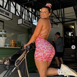 Moana Bikini Pink Heart Jumpsuit